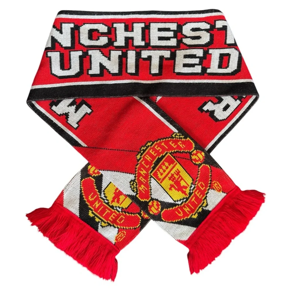 Manchester United Rare Limited Edition Scarf, Official Merchandise, NWOT